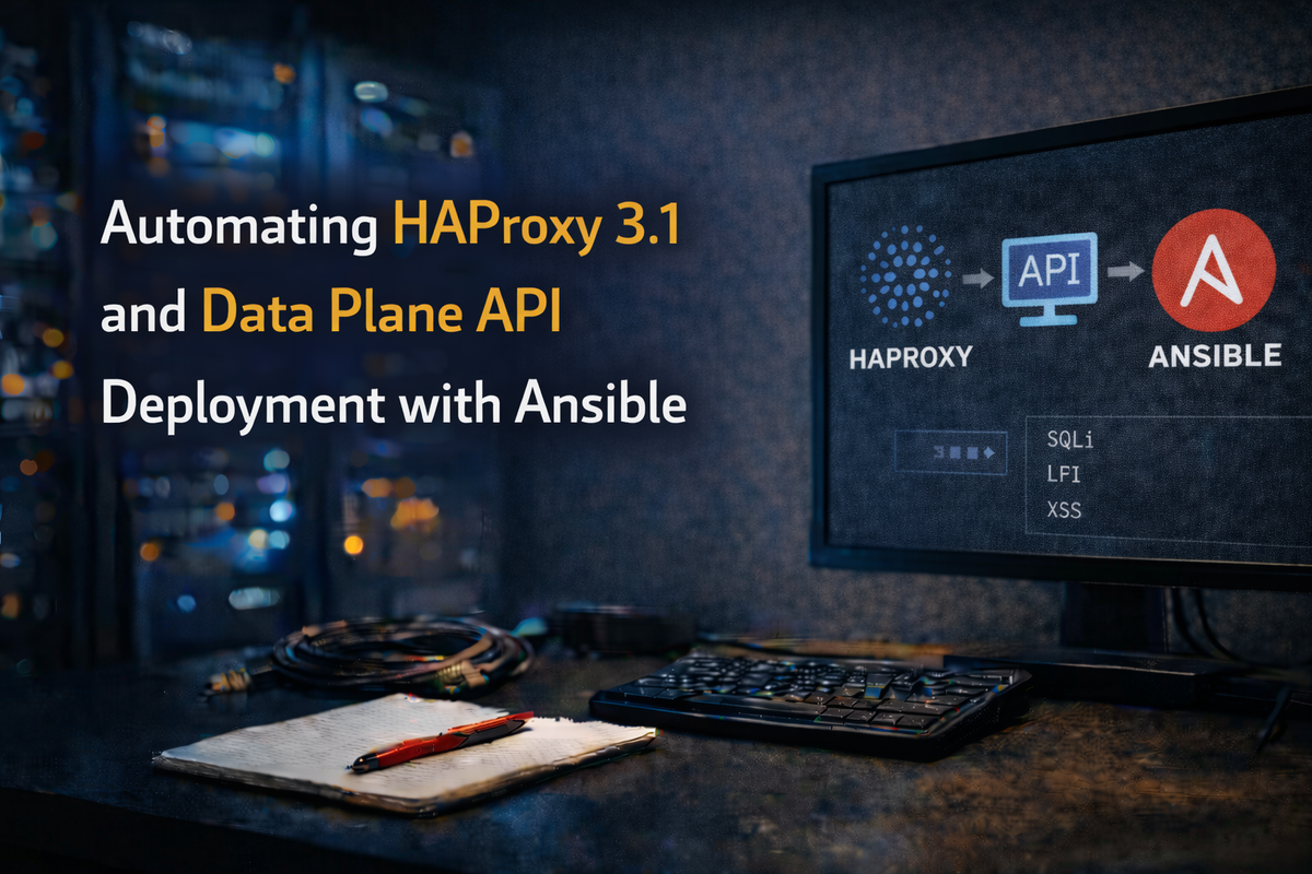 Automating HAProxy 3.1 and Data Plane API Deployment with Ansible