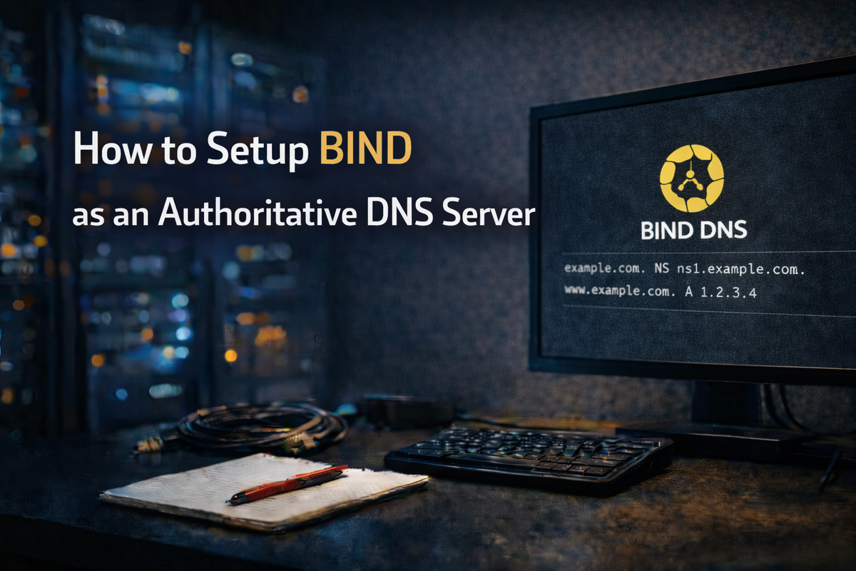How to Setup BIND as an Authoritative DNS Server