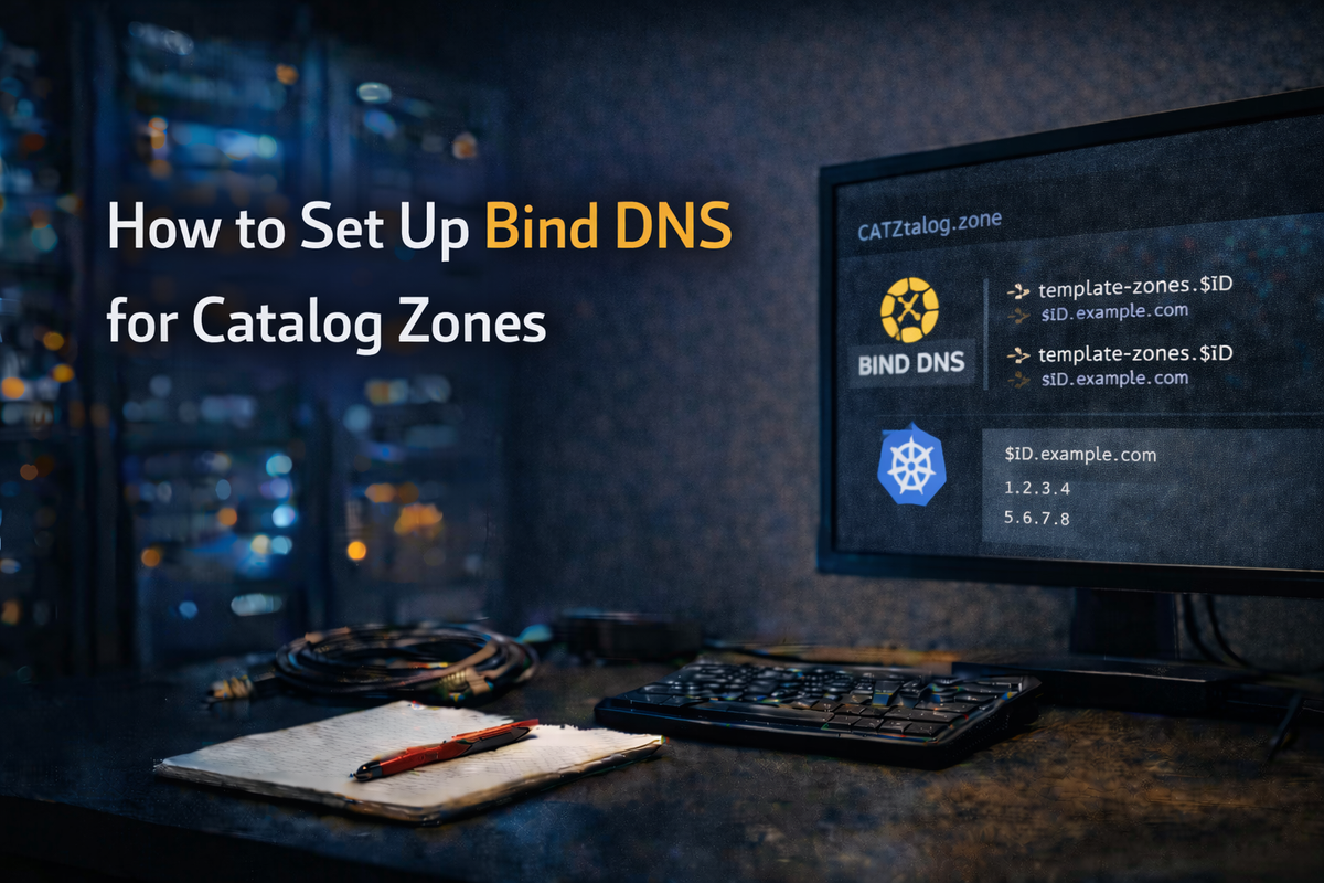 Set Up Bind DNS for Catalog Zones