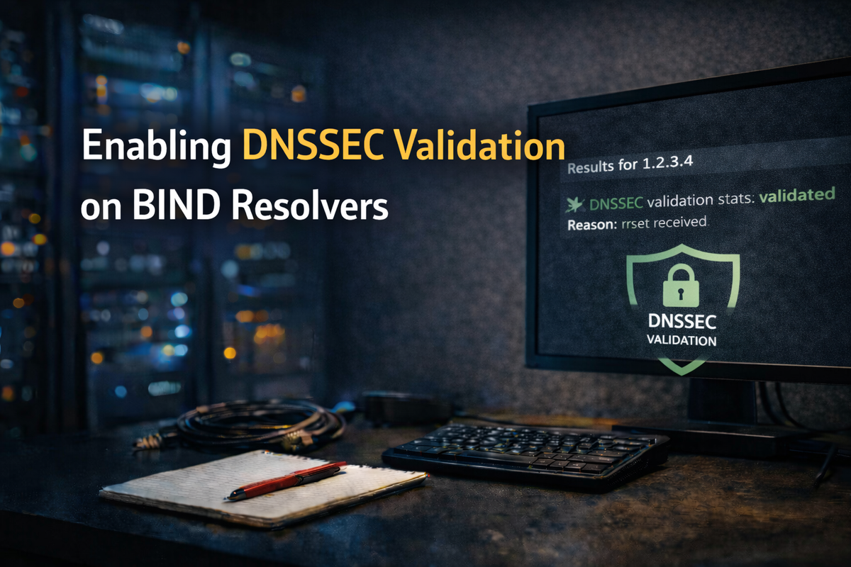 Enabling DNSSEC Validation on BIND Resolvers