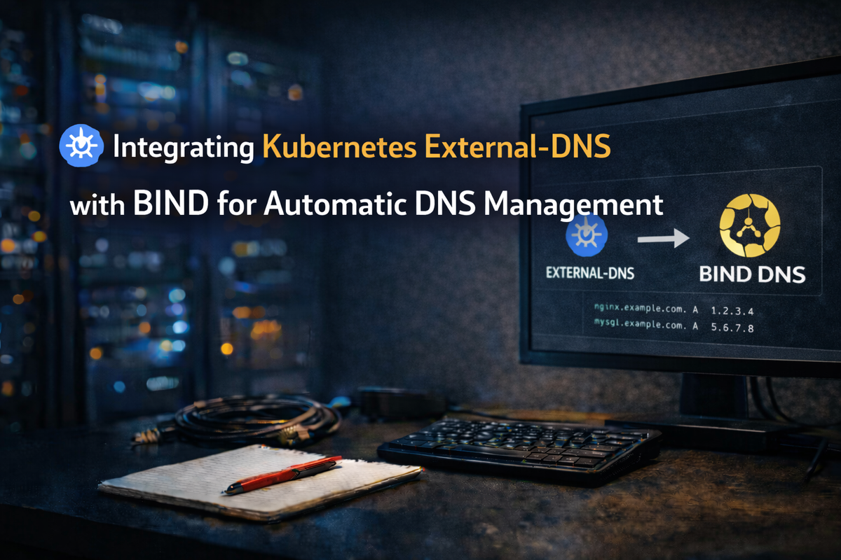 Integrating Kubernetes External-DNS with BIND for Automatic DNS Management