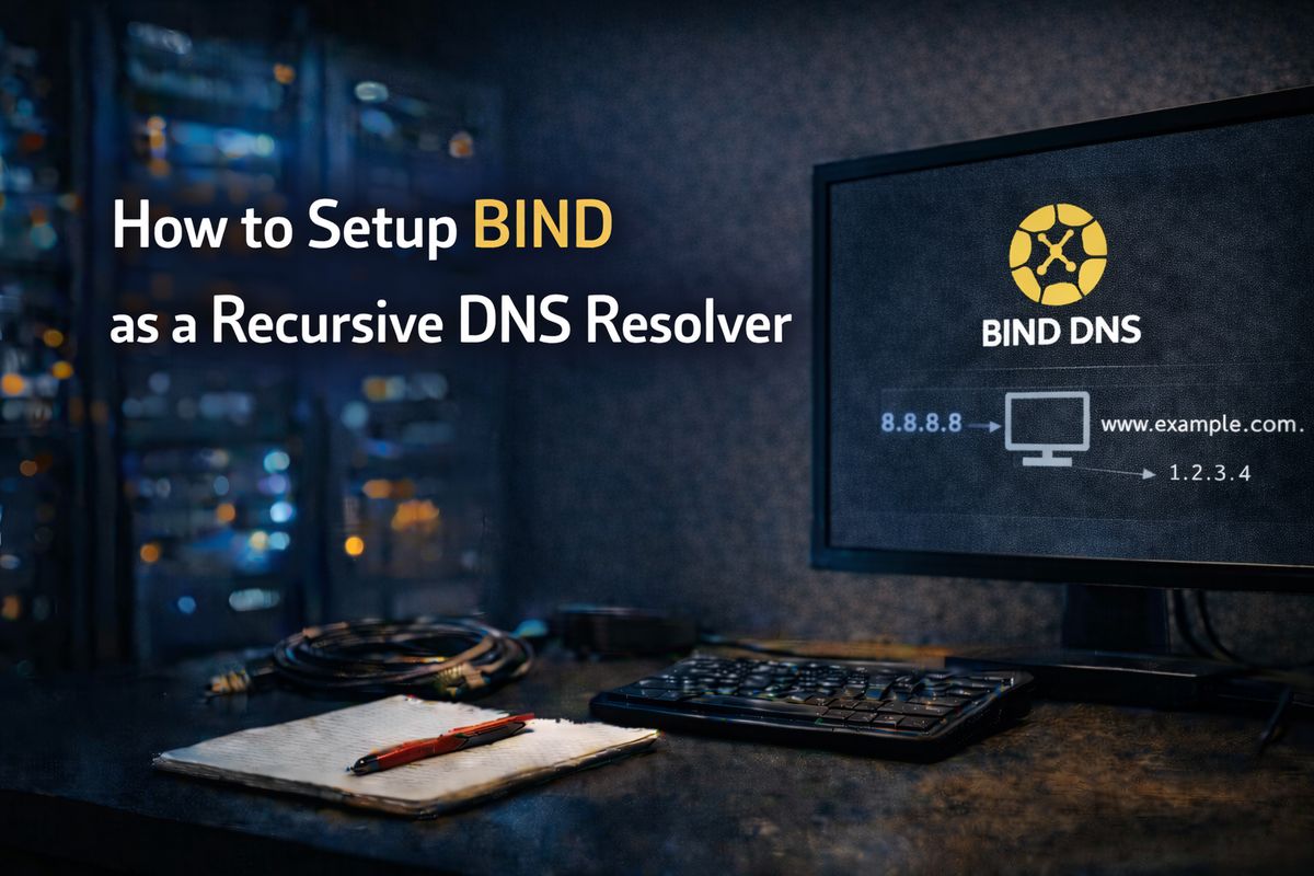 How to Setup BIND as a Recursive DNS Resolver