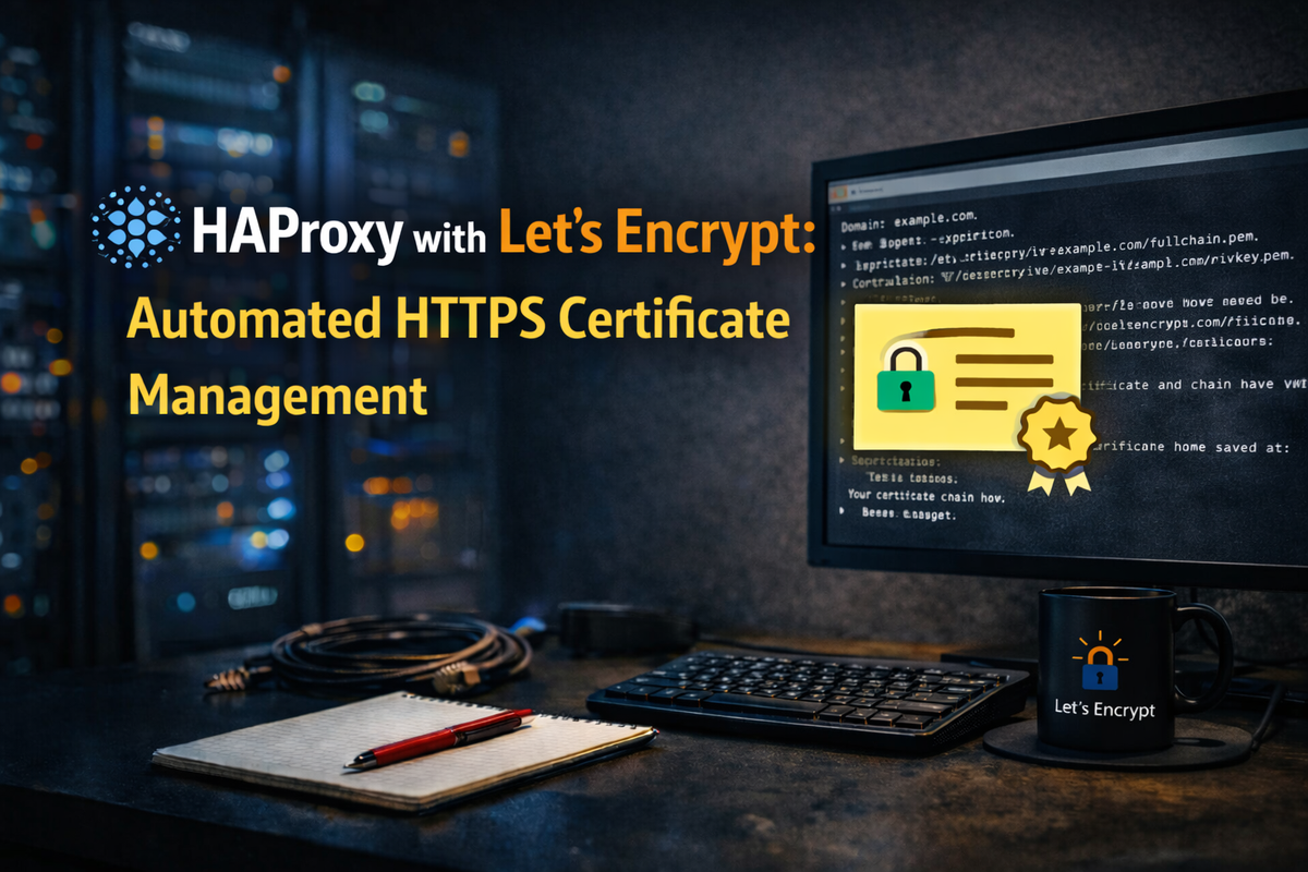HAProxy with Let's Encrypt: Automated HTTPS Certificate Management