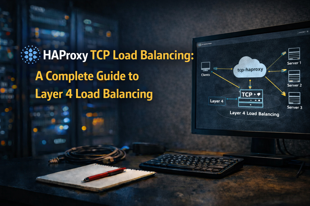HAProxy TCP Load Balancing: A Complete Guide to Layer 4 Load Balancing