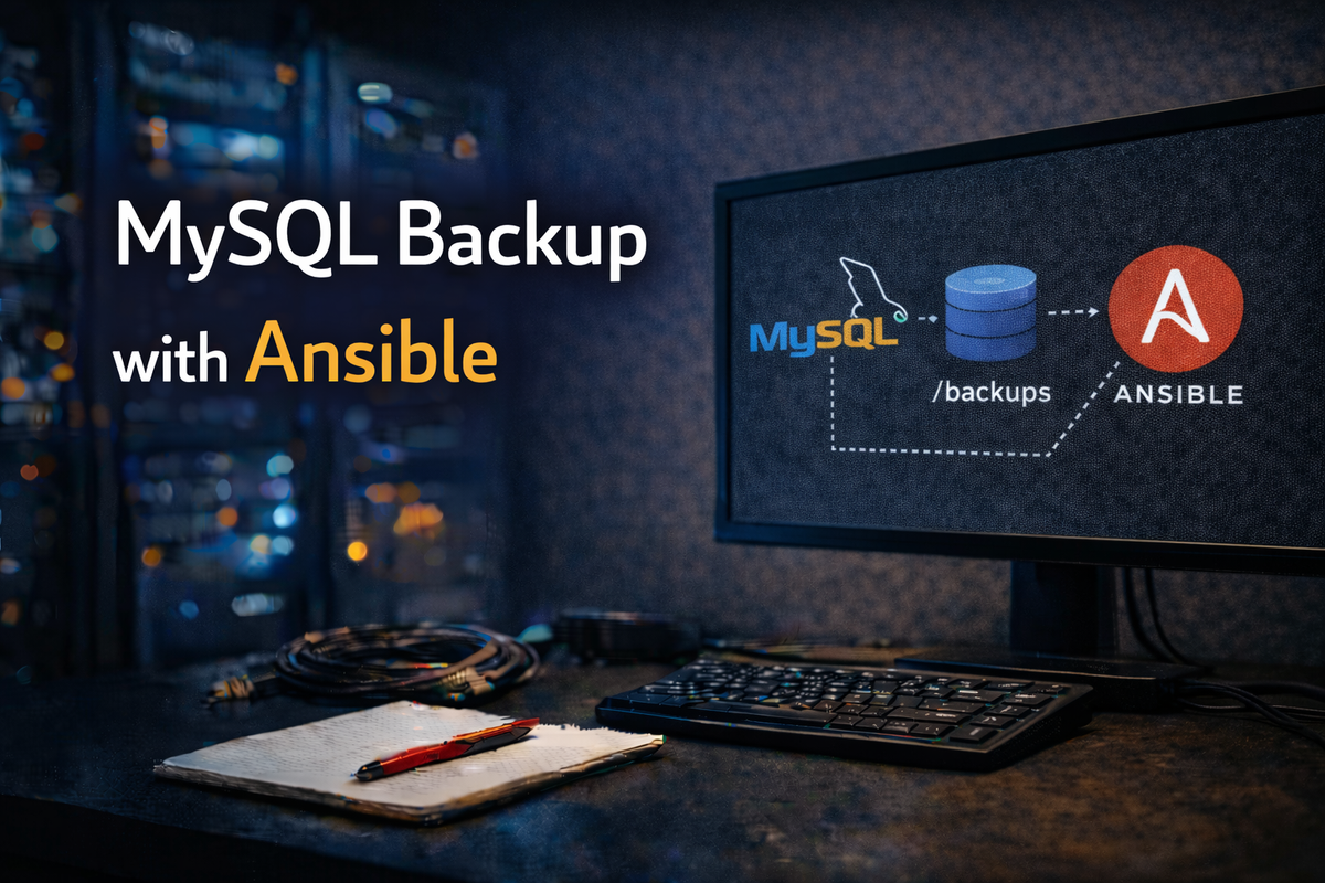 MySQL Backup with Ansible