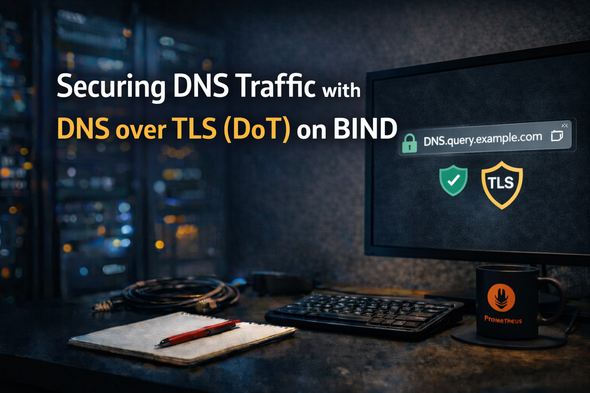 Securing DNS Traffic with DNS over TLS (DoT) on BIND