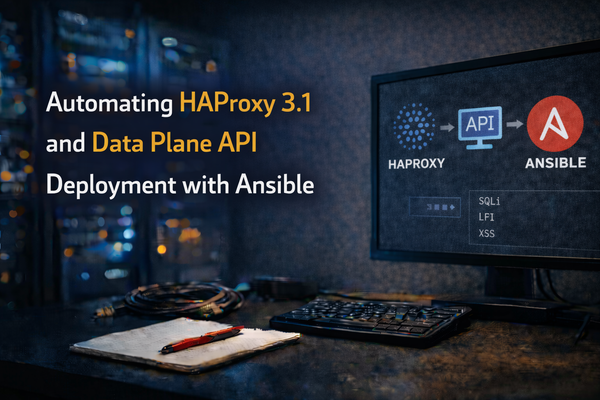Automating HAProxy 3.1 and Data Plane API Deployment with Ansible