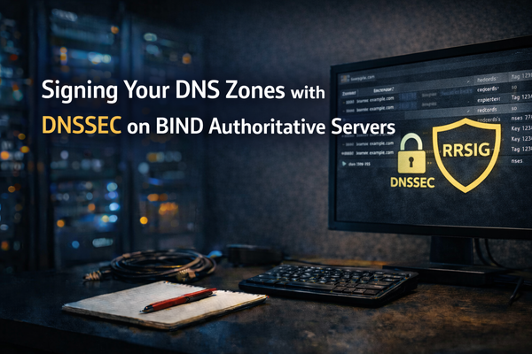 Signing Your DNS Zones with DNSSEC on BIND Authoritative Servers