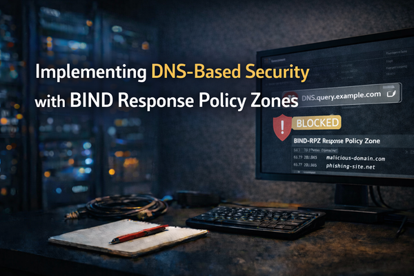 Implementing DNS-Based Security with BIND Response Policy Zones