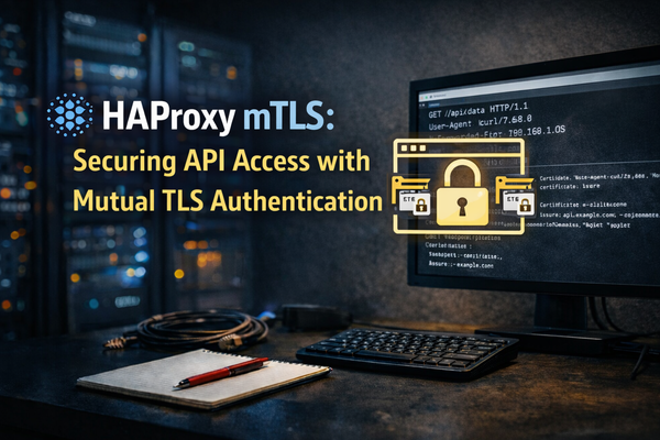 HAProxy mTLS: Securing API Access with Mutual TLS Authentication