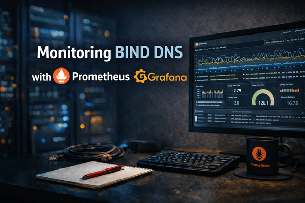 Monitoring BIND DNS with Prometheus and Grafana